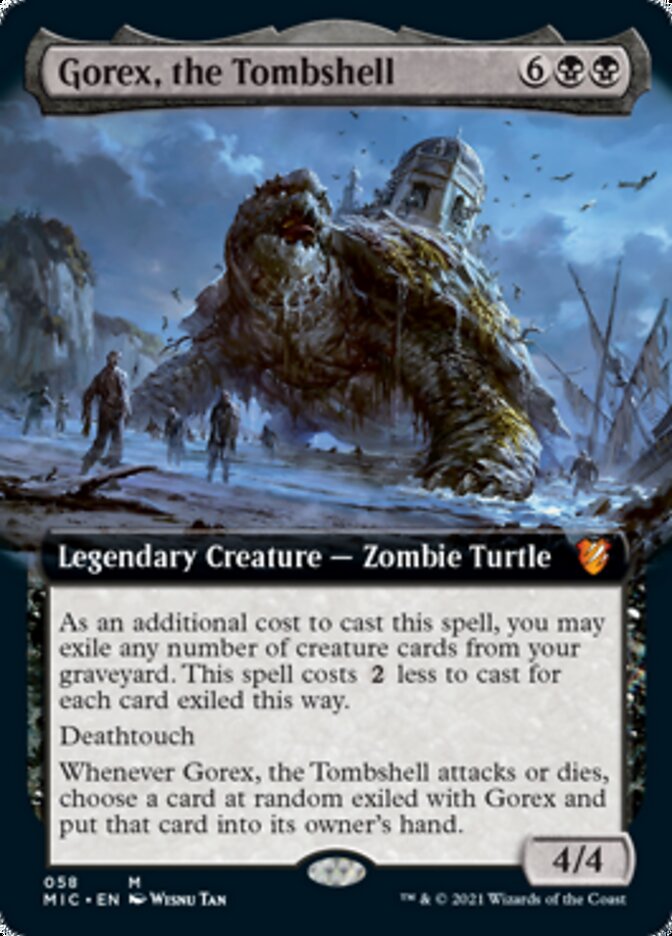 Gorex, the Tombshell (Extended) [Innistrad: Midnight Hunt Commander] | Good Games North