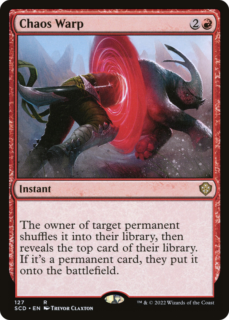 Chaos Warp [Starter Commander Decks] | Good Games North