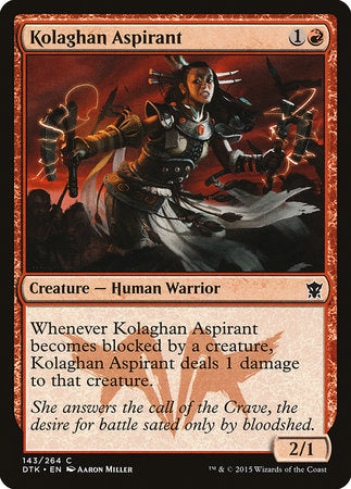 Kolaghan Aspirant [Dragons of Tarkir] | Good Games North
