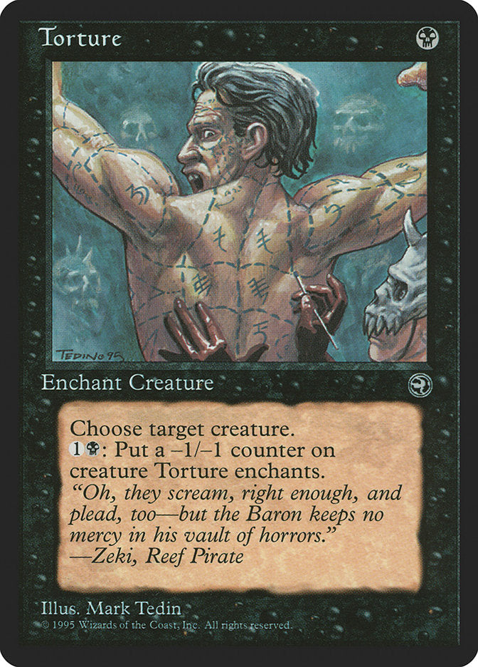 Torture (Zeki Flavor Text) [Homelands] | Good Games North