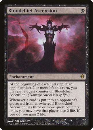 Bloodchief Ascension [Zendikar] | Good Games North