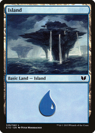 Island (329) [Commander 2015] | Good Games North