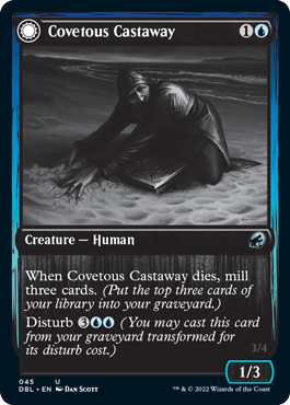 Covetous Castaway // Ghostly Castigator [Innistrad: Double Feature] | Good Games North