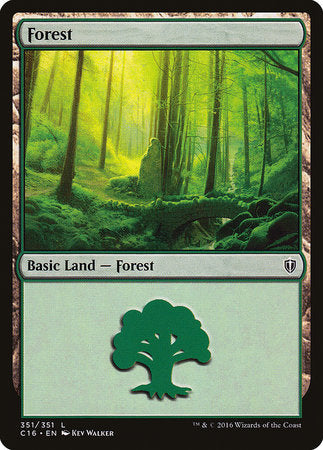 Forest (351) [Commander 2016] | Good Games North