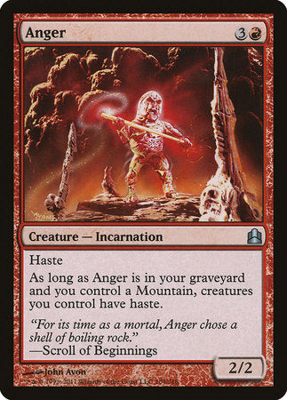 Anger [Commander 2011] | Good Games North
