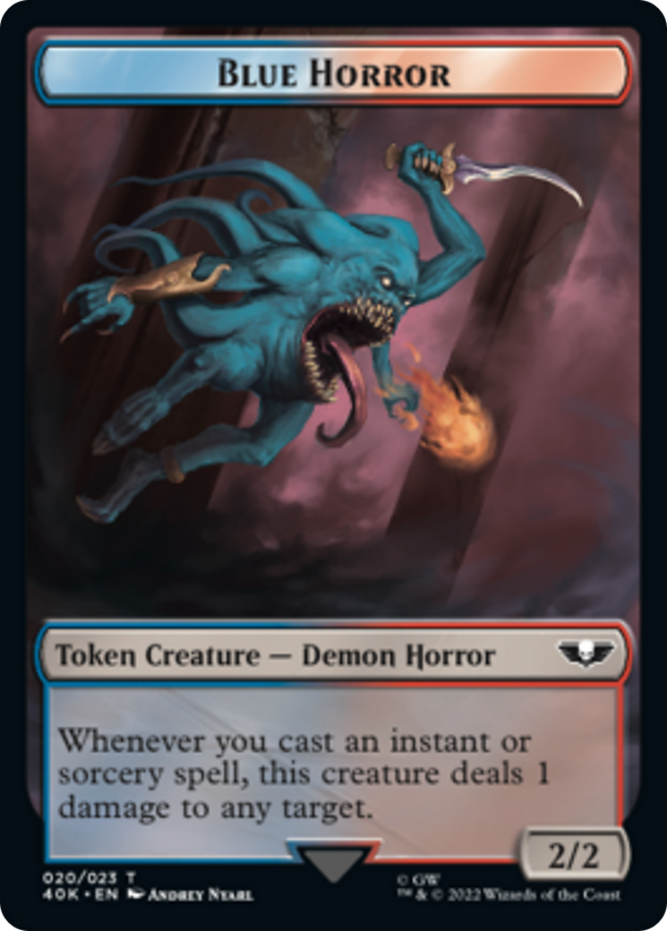 Spawn // Blue Horror [Universes Beyond: Warhammer 40,000 Tokens] | Good Games North