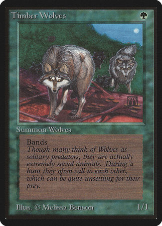 Timber Wolves [Limited Edition Beta] | Good Games North