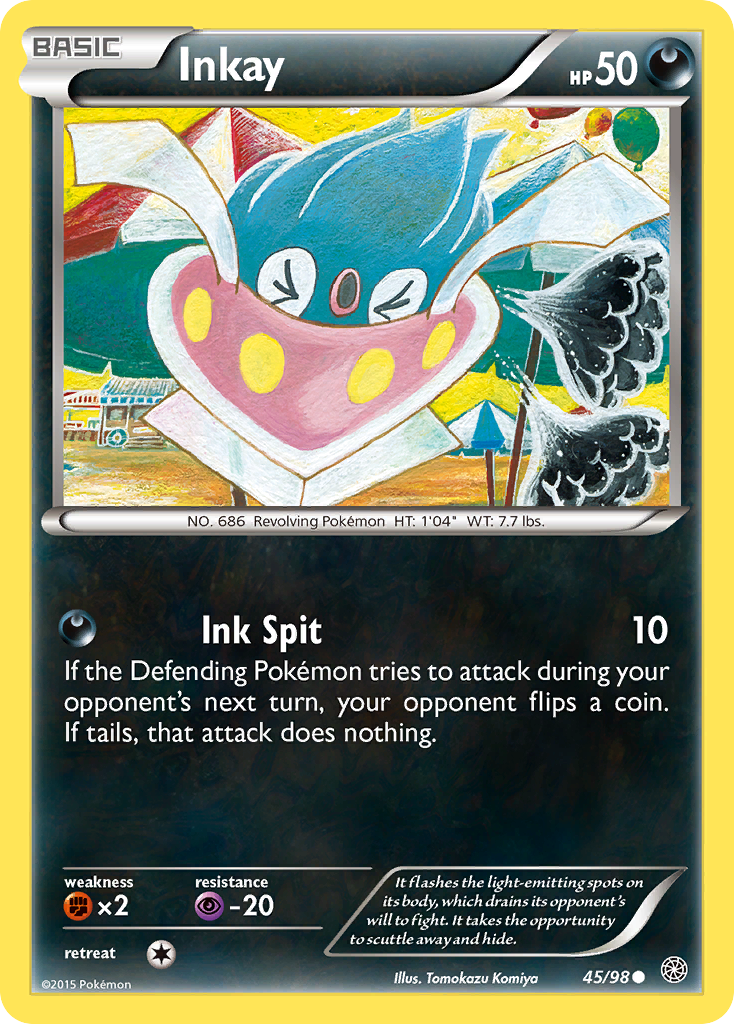 Inkay (45/98) [XY: Ancient Origins] | Good Games North