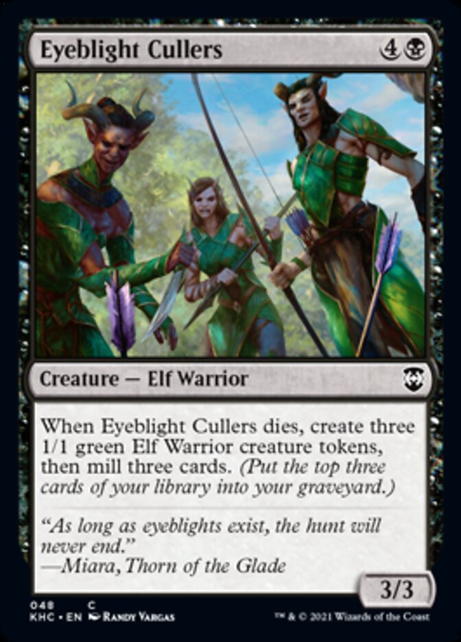 Eyeblight Cullers [Kaldheim Commander] | Good Games North