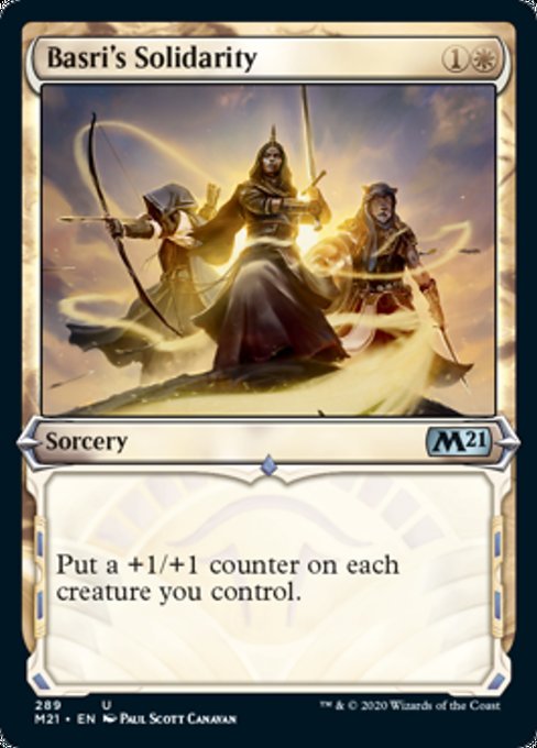 Basri's Solidarity (Showcase) [Core Set 2021] | Good Games North