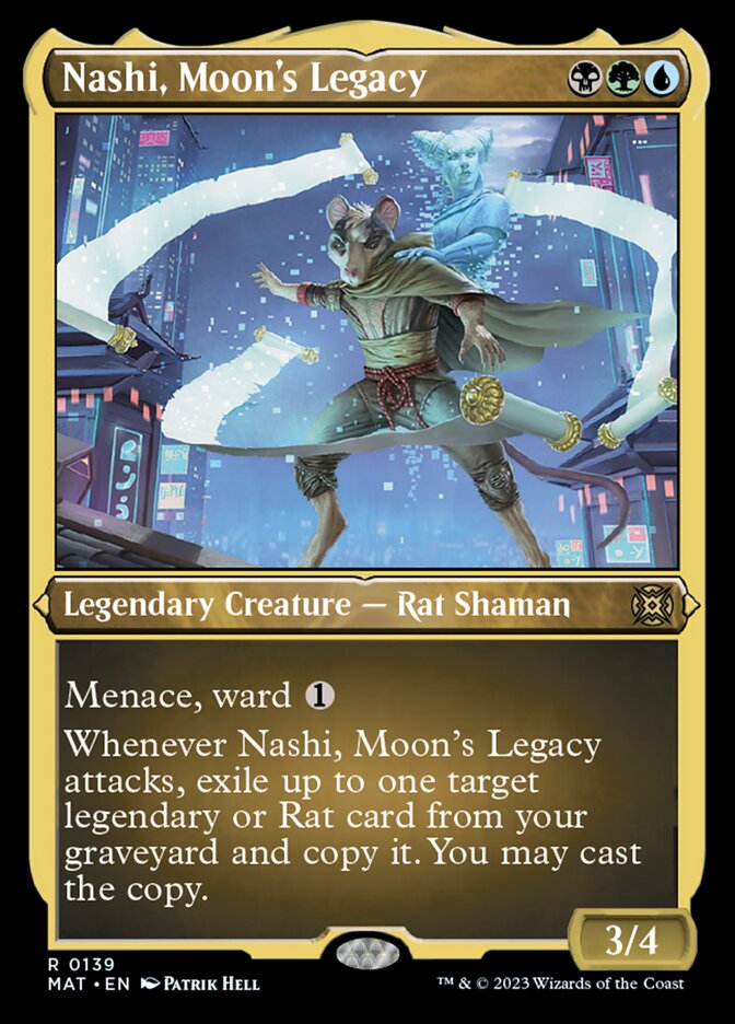 Nashi, Moon's Legacy (Foil Etched) [March of the Machine: The Aftermath] | Good Games North