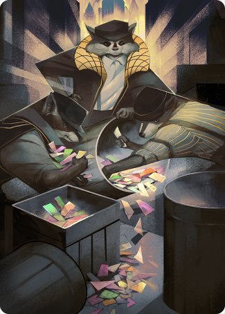 Masked Bandits Art Card [Streets of New Capenna Art Series] | Good Games North