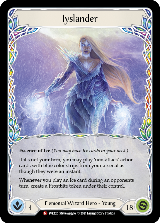 Iyslander [EVR120] (Everfest)  1st Edition Rainbow Foil | Good Games North