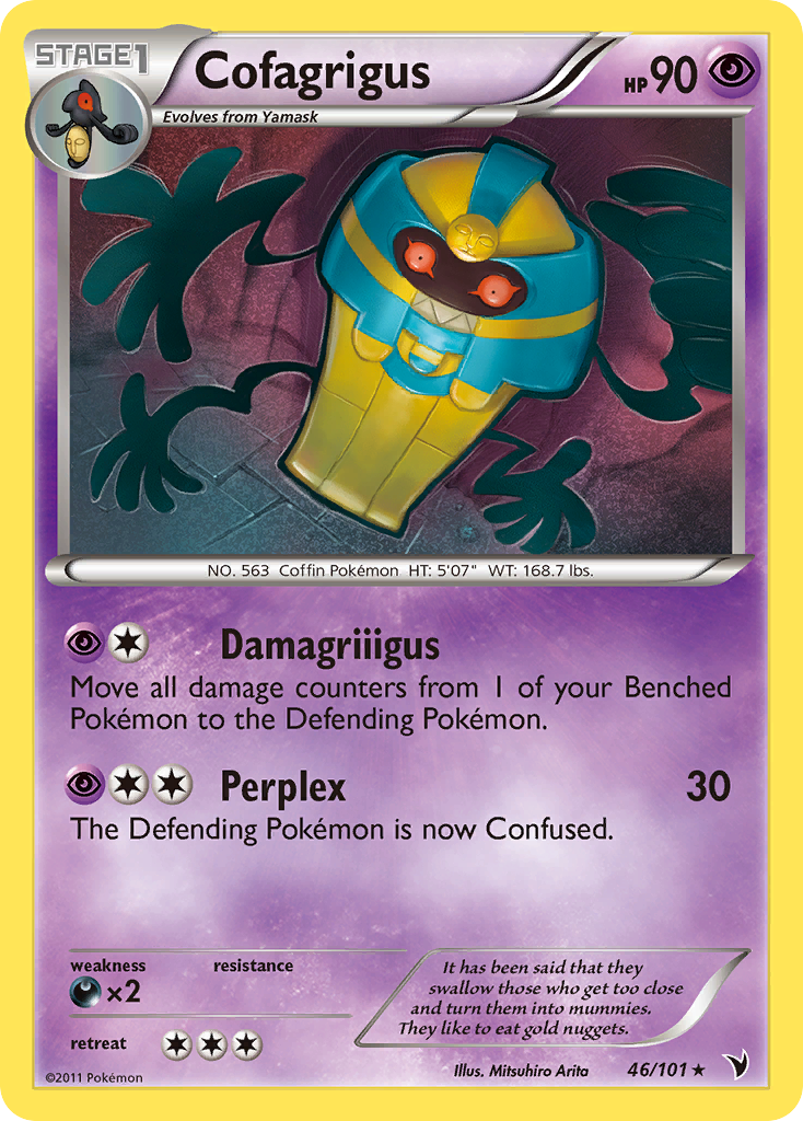 Cofagrigus (46/101) [Black & White: Noble Victories] | Good Games North