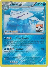 Avalugg (31/106) (League Promo 4th Place) [XY: Flashfire] | Good Games North