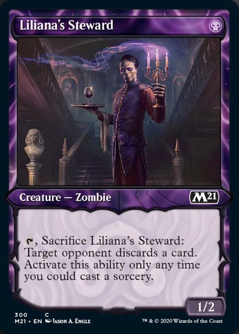 Liliana's Steward (Showcase) [Core Set 2021] | Good Games North