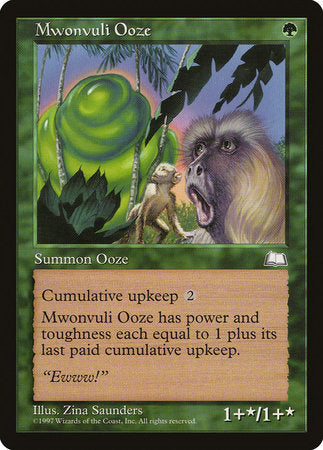 Mwonvuli Ooze [Weatherlight] | Good Games North