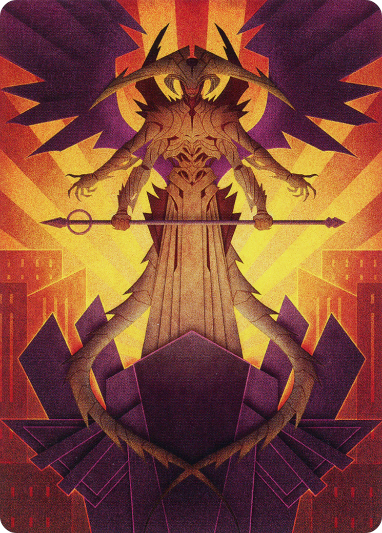 Atraxa, Praetors' Voice Art Card [March of the Machine Art Series] | Good Games North