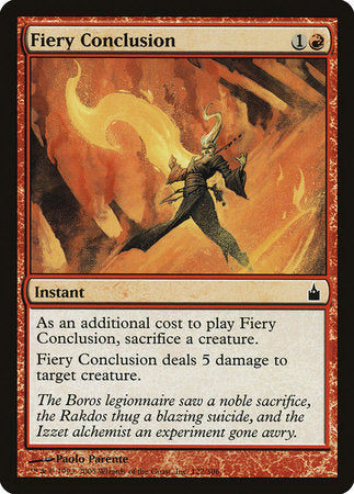 Fiery Conclusion [Ravnica: City of Guilds] | Good Games North