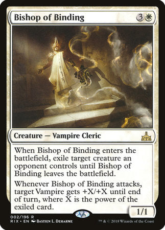 Bishop of Binding [Rivals of Ixalan] | Good Games North