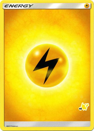 Lightning Energy (Pikachu Stamp #48) [Battle Academy 2020] | Good Games North