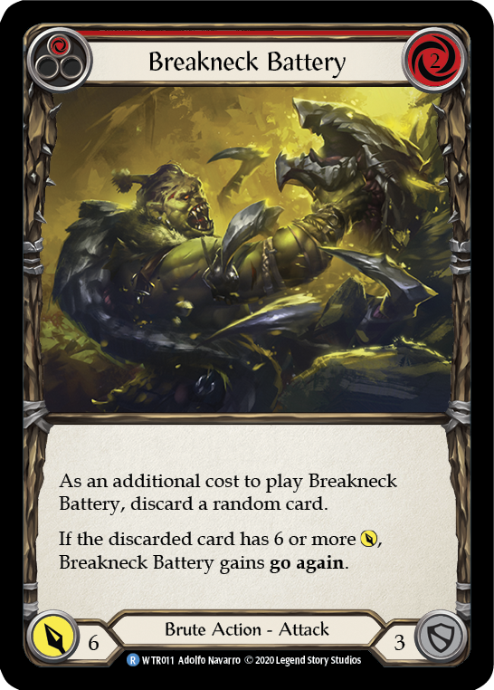Breakneck Battery (Red) [U-WTR011] (Welcome to Rathe Unlimited)  Unlimited Normal | Good Games North
