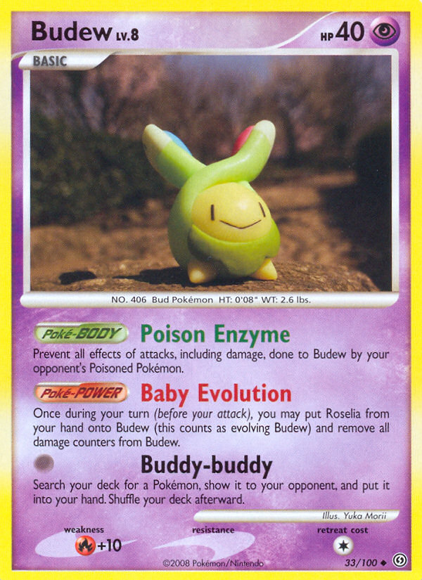 Budew (33/100) [Diamond & Pearl: Stormfront] | Good Games North