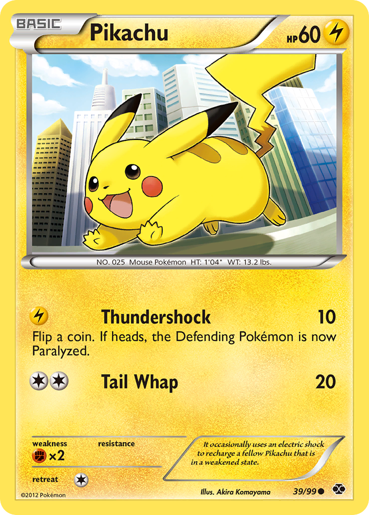 Pikachu (39/99) [Black & White: Next Destinies] | Good Games North