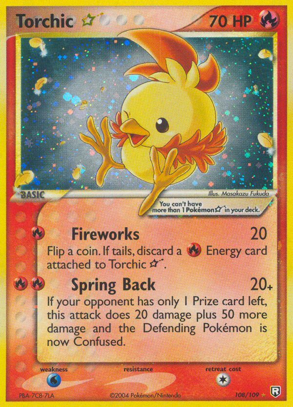 Torchic Star (108/109) [EX: Team Rocket Returns] | Good Games North