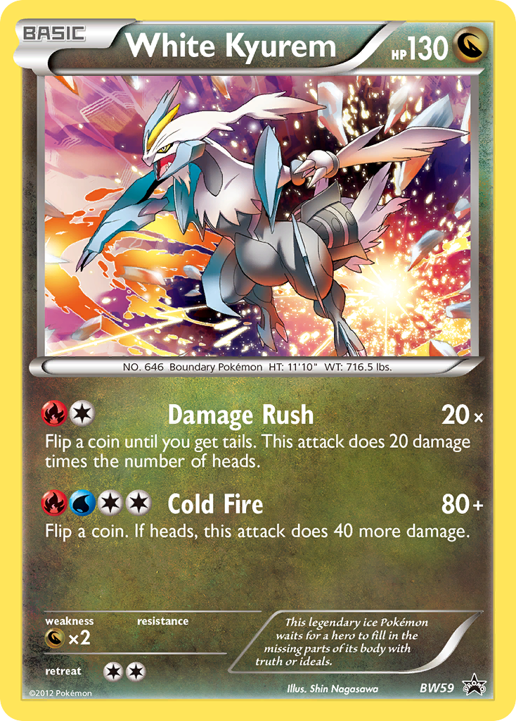 White Kyurem (BW59) [Black & White: Black Star Promos] | Good Games North