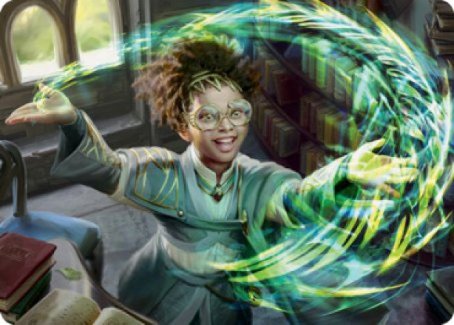 Eureka Moment Art Card [Strixhaven: School of Mages Art Series] | Good Games North