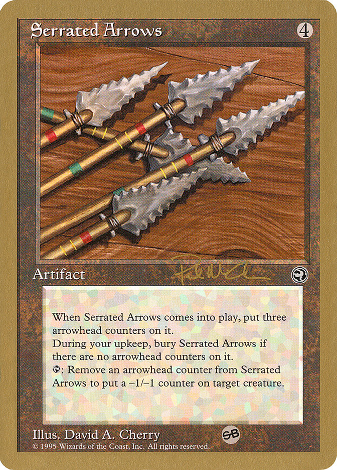 Serrated Arrows (Paul McCabe) (SB) [World Championship Decks 1997] | Good Games North