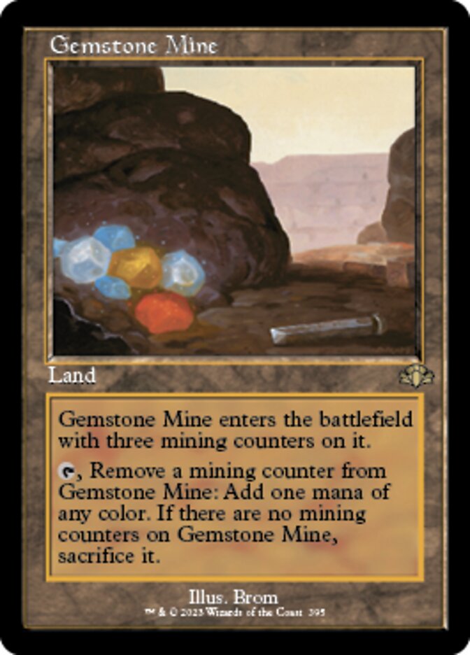 Gemstone Mine (Retro) [Dominaria Remastered] | Good Games North