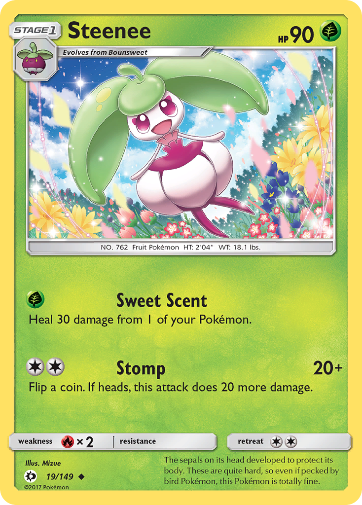 Steenee (19/149) [Sun & Moon: Base Set] | Good Games North