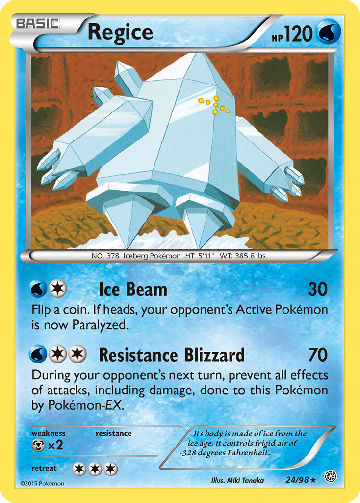 Regice (24/98) [XY: Ancient Origins] | Good Games North