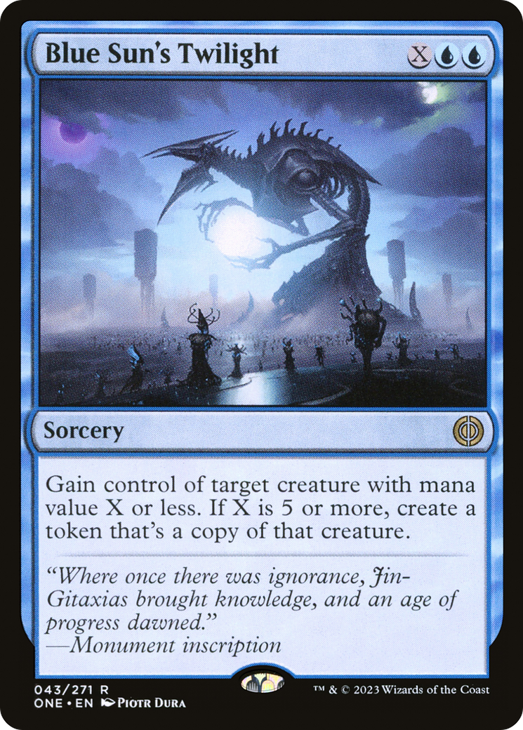 Blue Sun's Twilight [Phyrexia: All Will Be One] | Good Games North