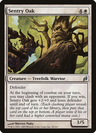 Sentry Oak [Lorwyn] | Good Games North
