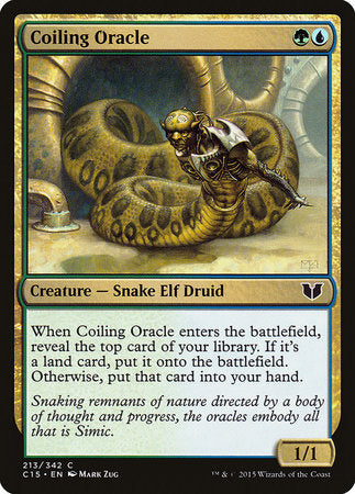 Coiling Oracle [Commander 2015] | Good Games North