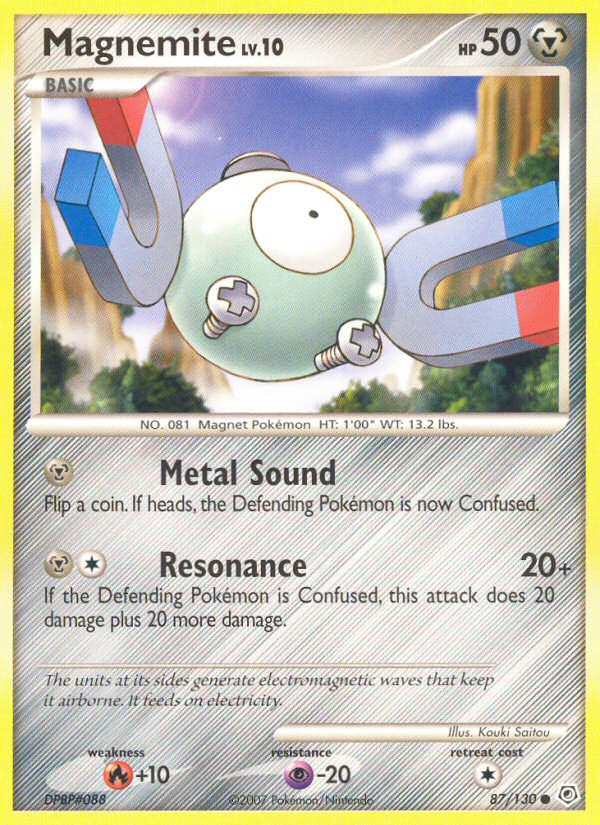 Magnemite (87/130) [Diamond & Pearl: Base Set] | Good Games North