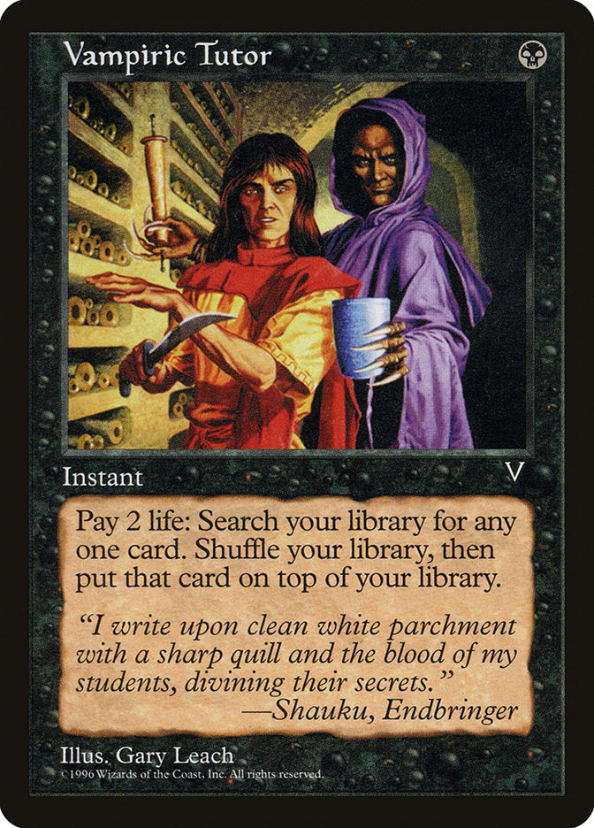 Vampiric Tutor [Visions] | Good Games North