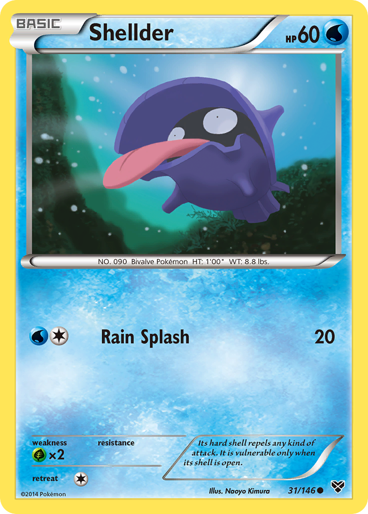 Shellder (31/146) [XY: Base Set] | Good Games North