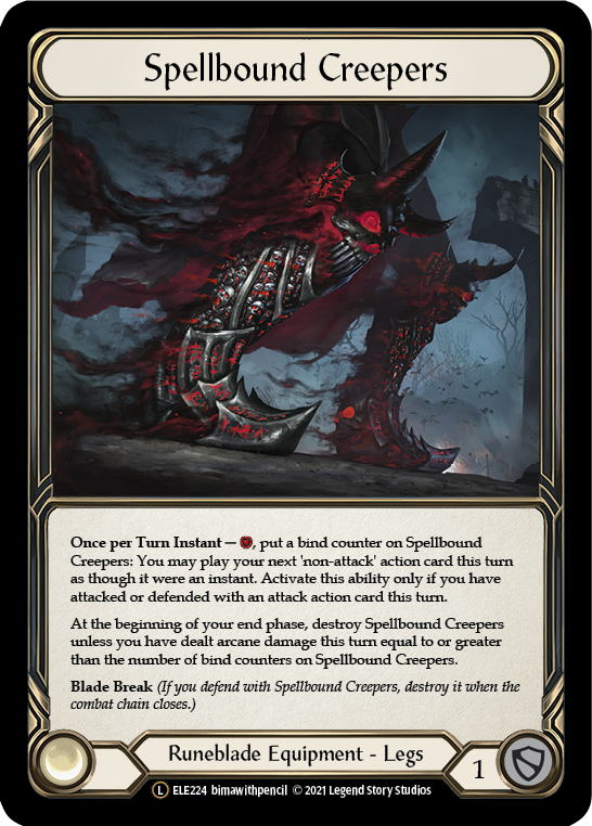 Spellbound Creepers [U-ELE224] Unlimited Rainbow Foil | Good Games North