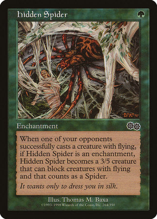 Hidden Spider [Urza's Saga] | Good Games North