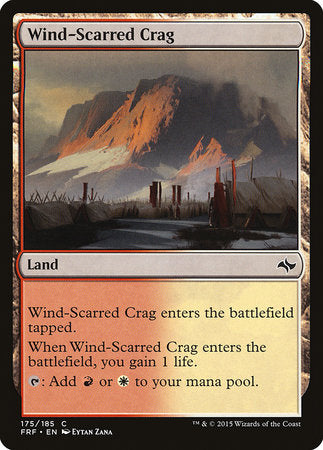 Wind-Scarred Crag [Fate Reforged] | Good Games North