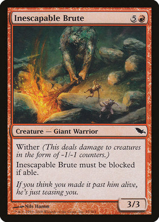Inescapable Brute [Shadowmoor] | Good Games North