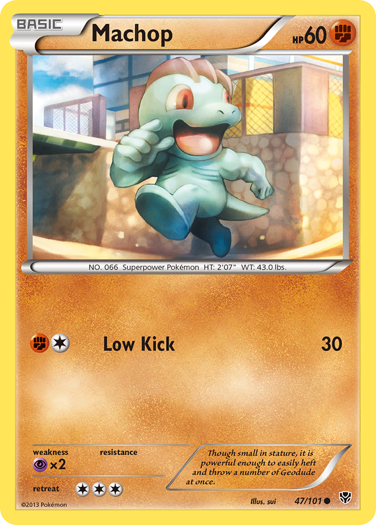 Machop (47/101) [Black & White: Plasma Blast] | Good Games North