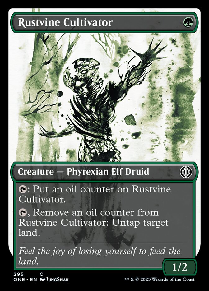 Rustvine Cultivator (Showcase Ichor) [Phyrexia: All Will Be One] | Good Games North