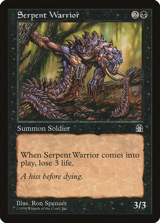 Serpent Warrior [Stronghold] | Good Games North