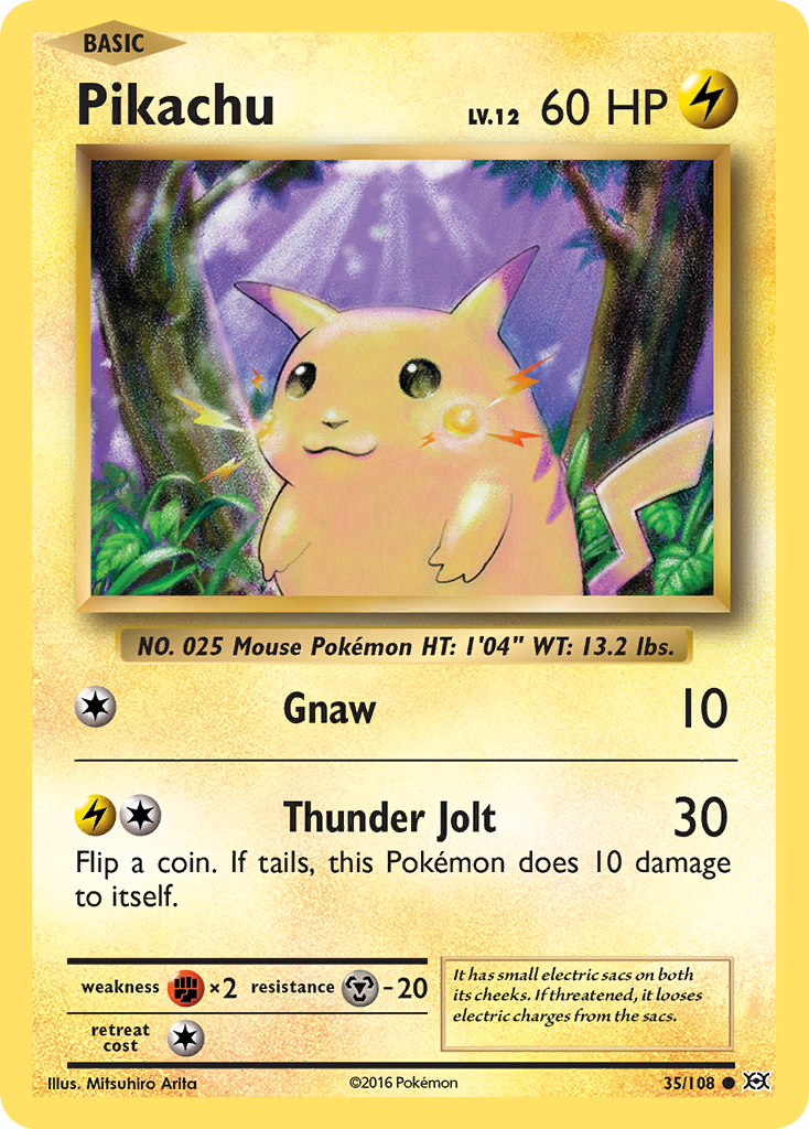 Pikachu (35/108) [XY: Evolutions] | Good Games North