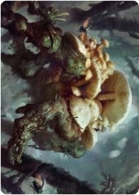 Swarm Shambler Art Card [Zendikar Rising Art Series] | Good Games North